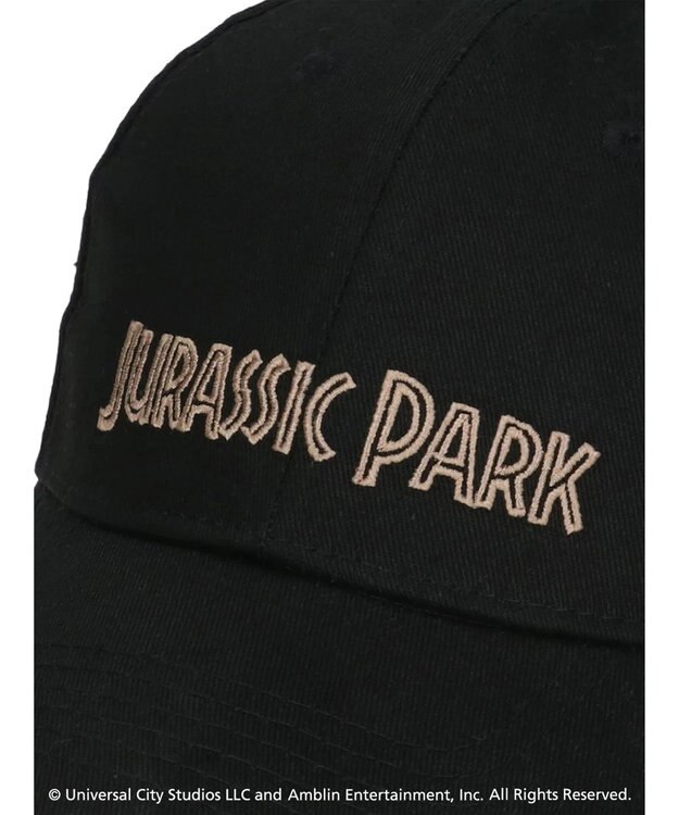 Green Parks ■ＪＵＲＡＳＳＩＣ　ＰＡＲＫ　ロゴ刺しゅうＣＡＰ Black