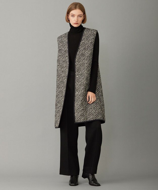 ICB 【新色追加・WEB限定カラーあり】エクストラファインメリノ タートルネックプルオーバー ブラック系