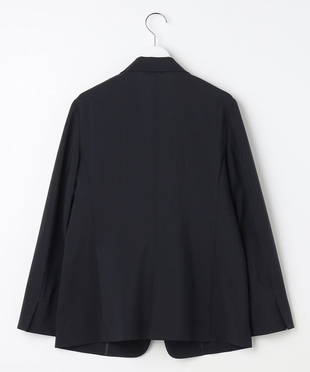 J.PRESS LADIES L BREEZE COOL トロ テーラード ジャケット ネイビー系