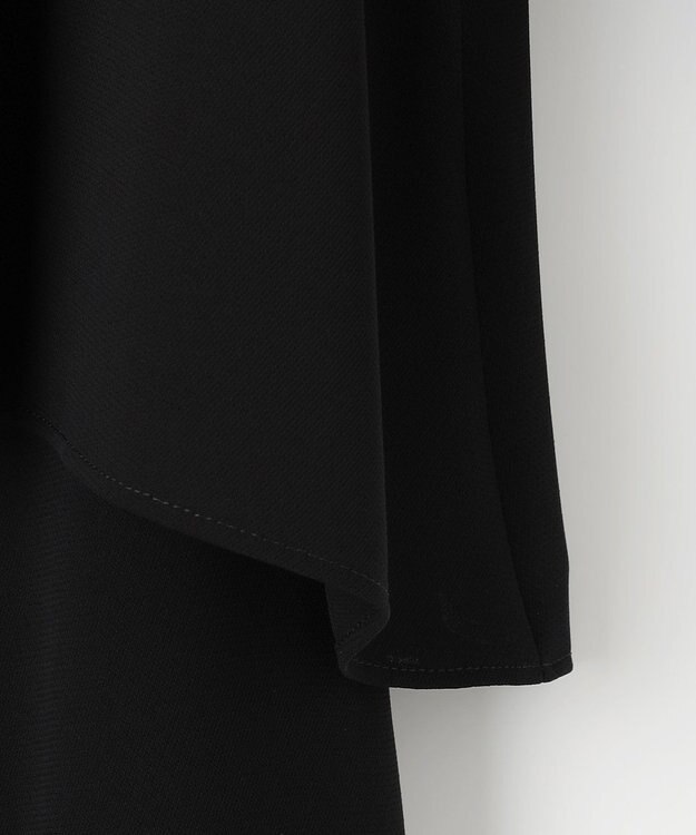 自由区 FORMAL 【洗える】セオアルファバラシャ ウォッシャブル ワンピース ブラック系