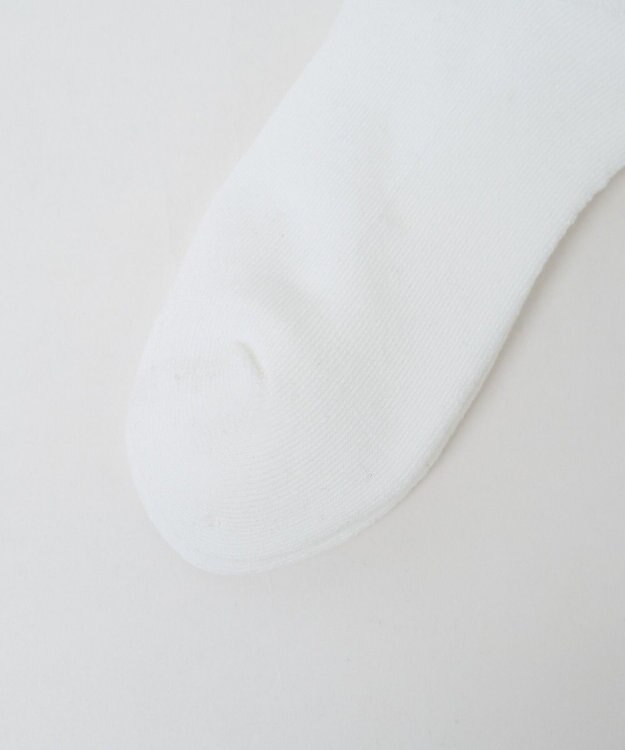 WEGO 底パイルデザインソックス（丈14㎝） ホワイト