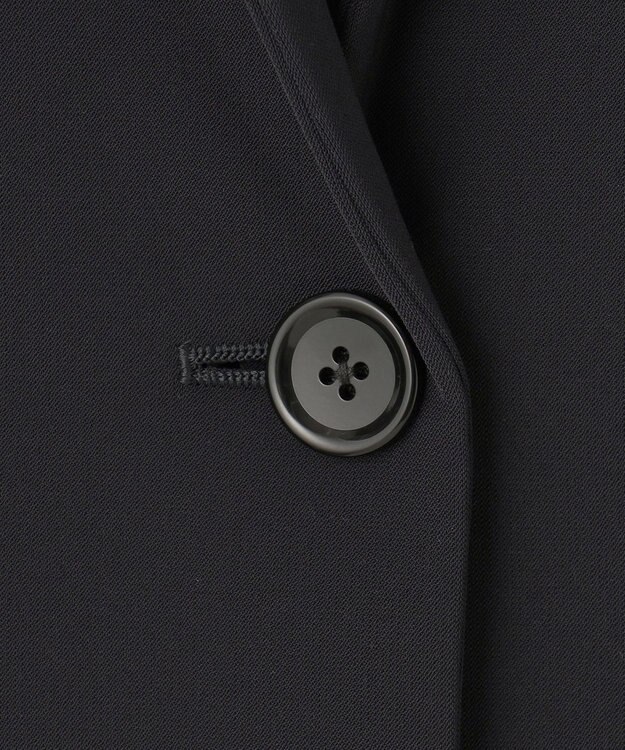 #Newans 【セレモニーにも】スタンドカラーロングベスト ネイビー系