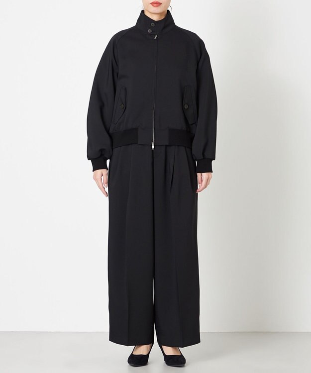 NAVE 【ReNAVE・セットアップ可/洗える/撥水加工】ホロウツイル ブルゾン ブラック系