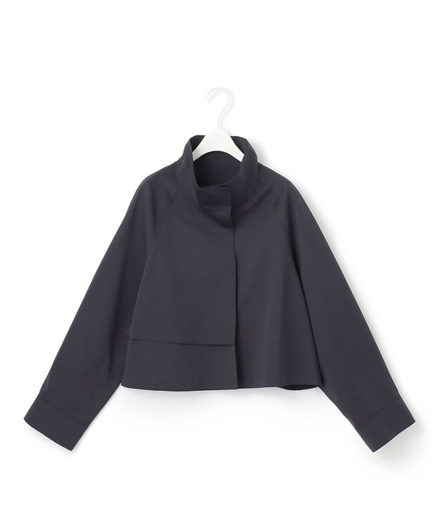 ICB ボンディングツイル ショートアウター ネイビー系