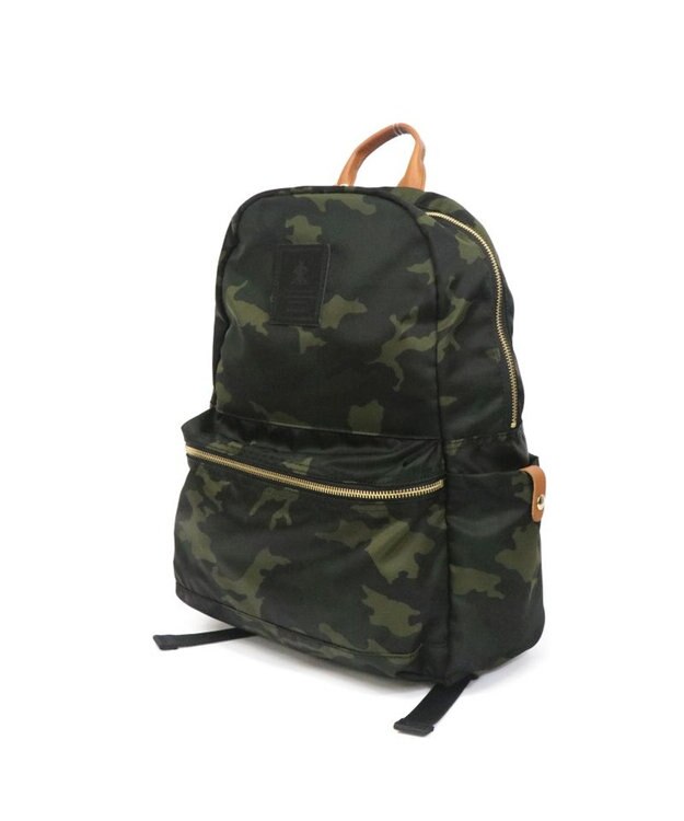 Regalo Felice 【軽量 / 大容量 / 肩に優しいクッション入り】リュック / REGALO OL(オリーブ×キャメル)