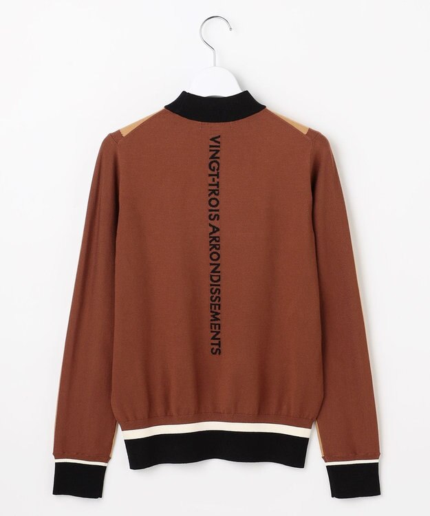 23区GOLF 【WOMEN】カラーブロックセーター ベージュ系