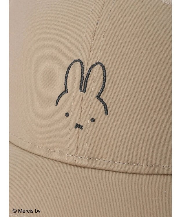 Green Parks ｍｉｆｆｙ／ツイル刺繍キャップ Beige