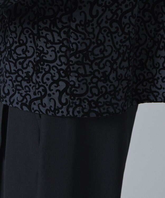 WEGO モールプリントシアーシャツ 柄1