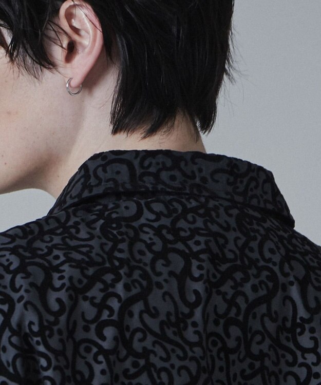 WEGO モールプリントシアーシャツ 柄1