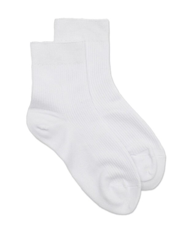 WEGO 【SCHOOLITEM】スクールアンクルソックス ホワイト