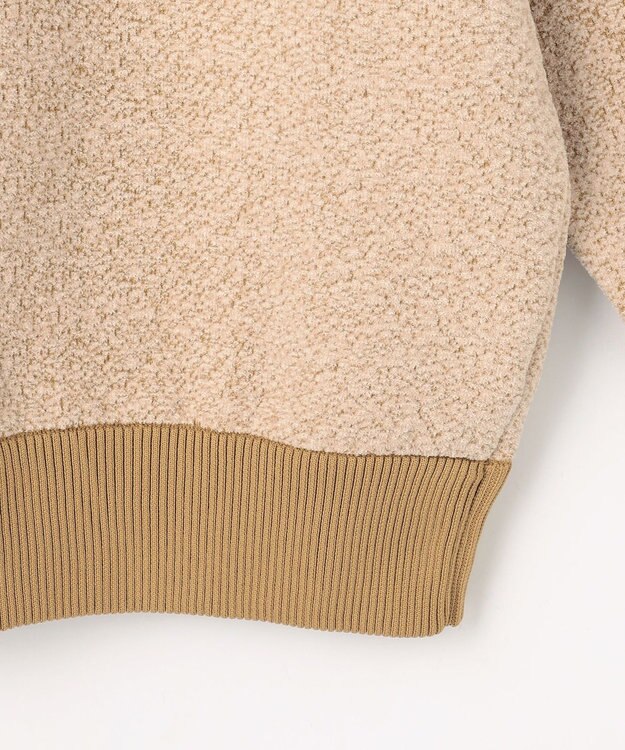 PW CIRCULUS 【手洗い洗濯可】【MEN】グラデーションニットフーディ ゴルフ ベージュ系