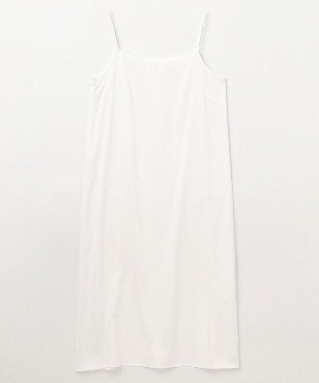 GRACE CONTINENTAL 刺繍シャツワンピース ホワイト