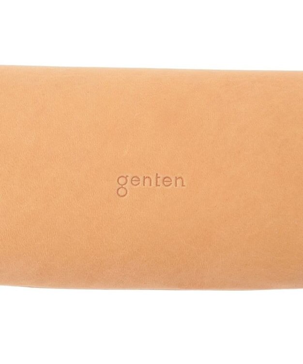 genten カットワーク マルチケース ヌメベージュ