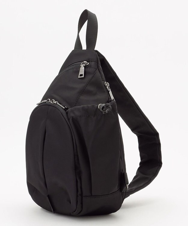 Y'SACCS 【Y’SACCS vous et】フロントファスナークロスボディバッグ ブラック