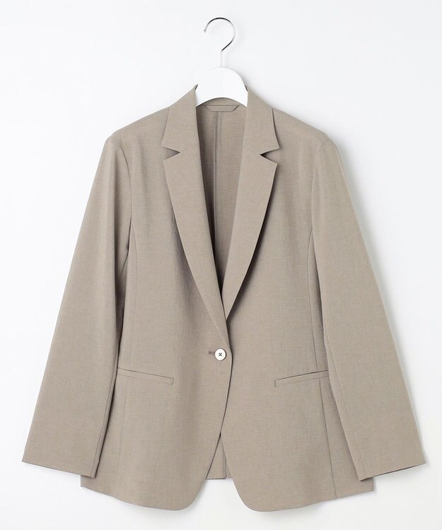 J.PRESS LADIES BREEZE COOL トロ テーラード ジャケット モカ系