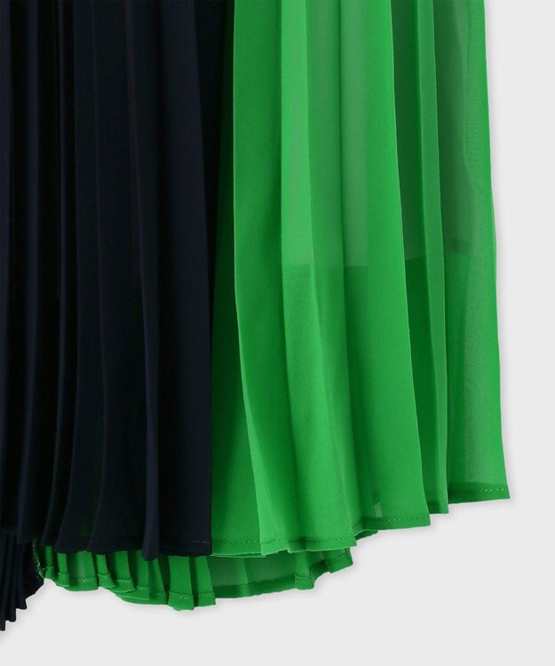 Paul Smith ブロッキング プリーツ スカート ライトピンク