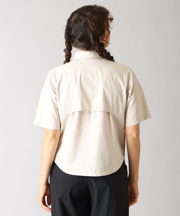 Columbia Columbia/ ウィメンズブレアフォールズウーブンショートスリーブ /コロンビア Dark Stone