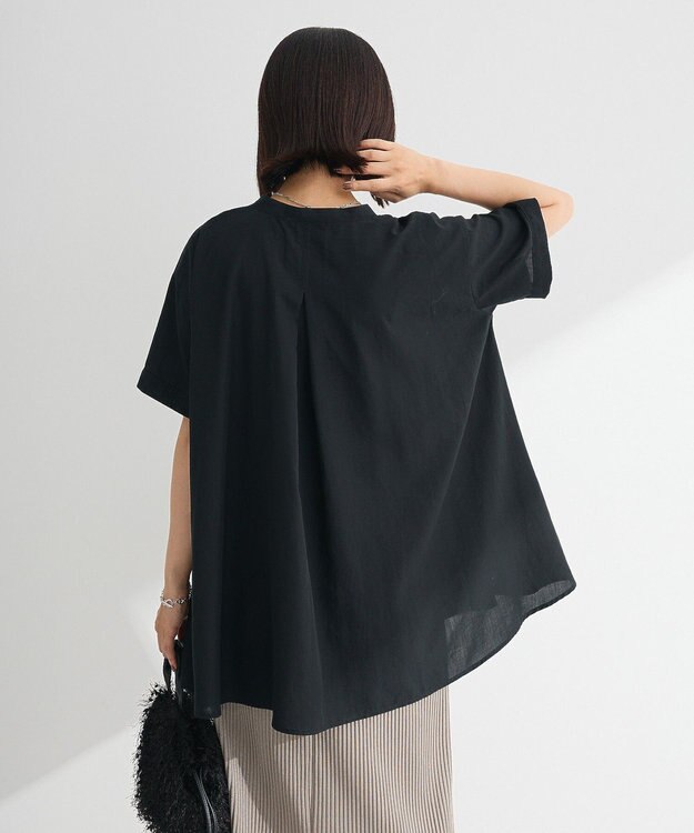 Green Parks 【WEB限定】ウエストタックシャツチュニックⅢ Black