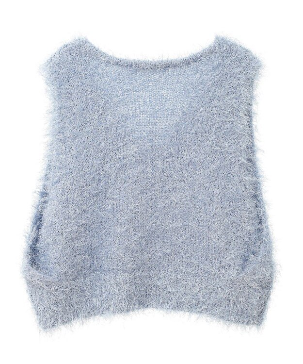 Green Parks Ｖネックフサフサベスト Sax