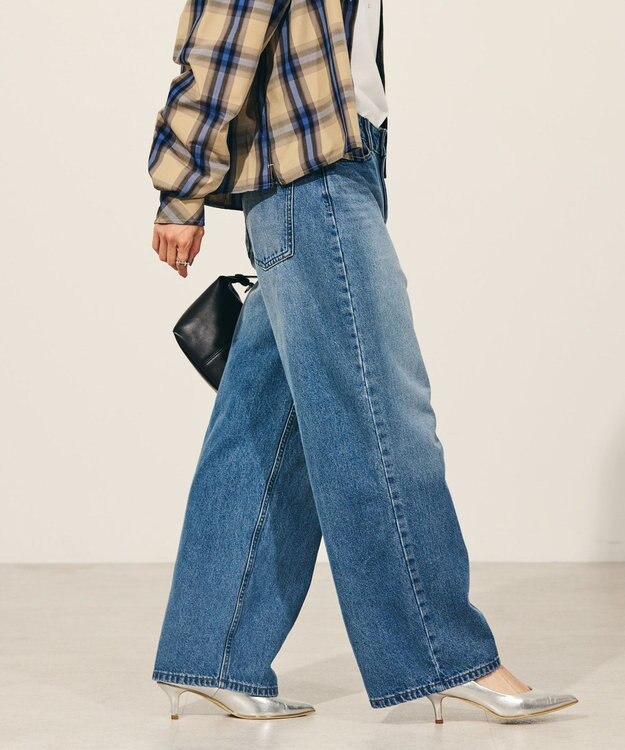 AMERICAN HOLIC ワイドデニム Light Indigo