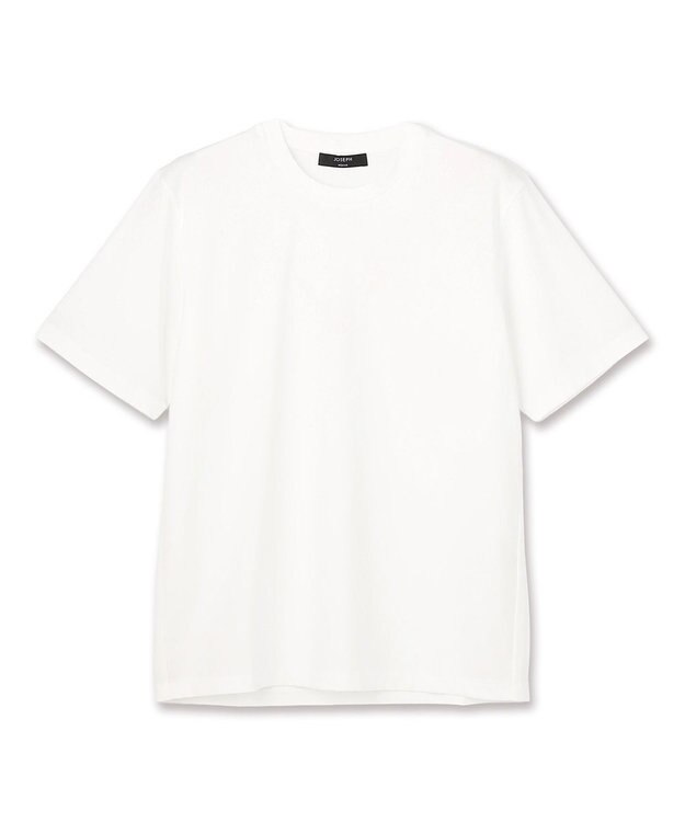 JOSEPH HOMME 新色追加【機能素材】ハイゲージベアスムース　クルーネックＴシャツ ホワイト系