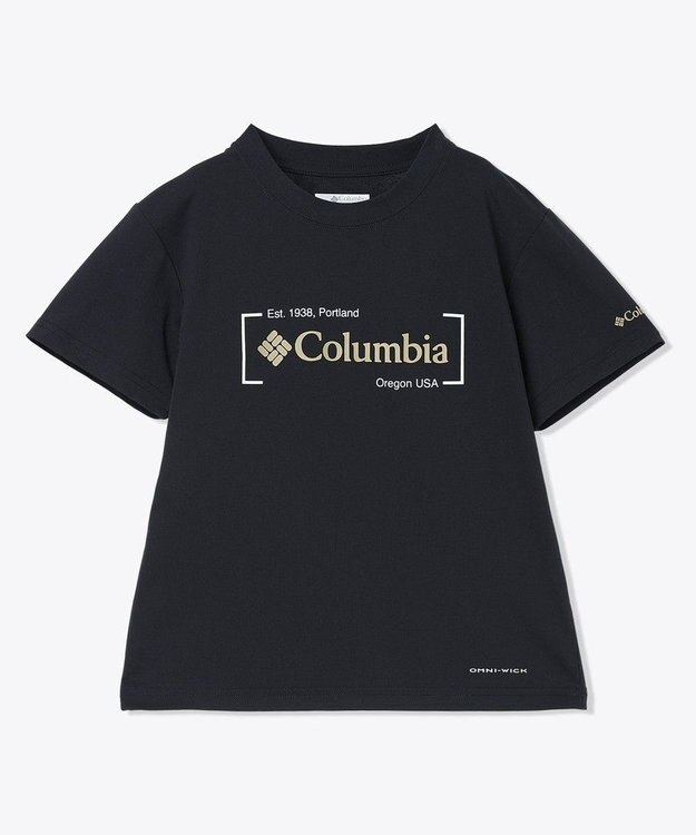Columbia Columbia/ キッズアイテム/ ユースタイムトゥトレイルトレイルショートスリーブグラフィックTシャツ /コロンビア Black