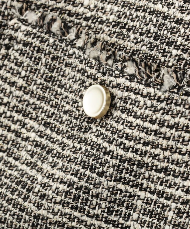 YECCA VECCA ツイードジレ Mix