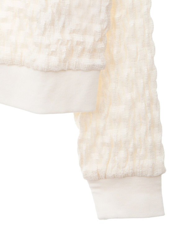 AMERICAN HOLIC ぽこぽこカットカーディガン Ivory