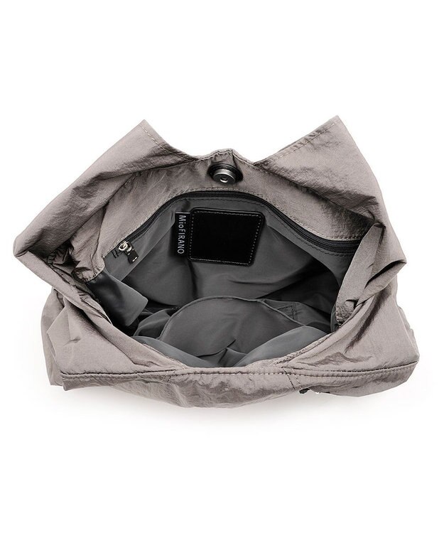 MioFIRANO SILHOUETTE W001 トートバッグ はっ水  A4サイズ対応 DARK GRAY