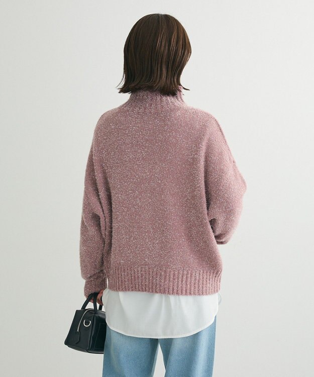 Green Parks ・Ｐｅｔｉｔ　Ｆｌｅｕｒ　ラメタートルニット Pink