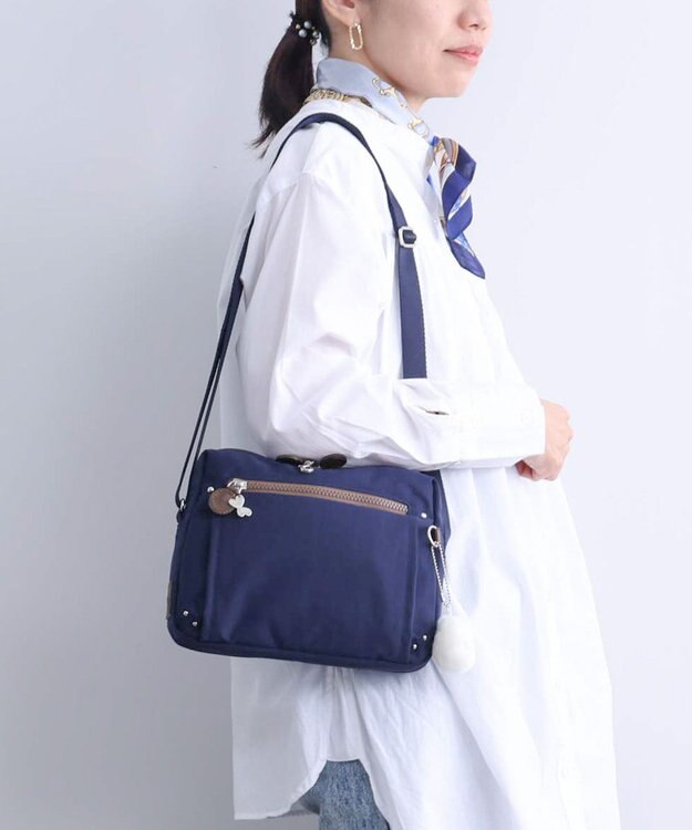 ACE BAGS & LUGGAGE Kanana project PJ8-3rd フリーウェイバッグ ショルダーバッグ 62105 ヨコ型 カナナ プロジェクト ネイビー