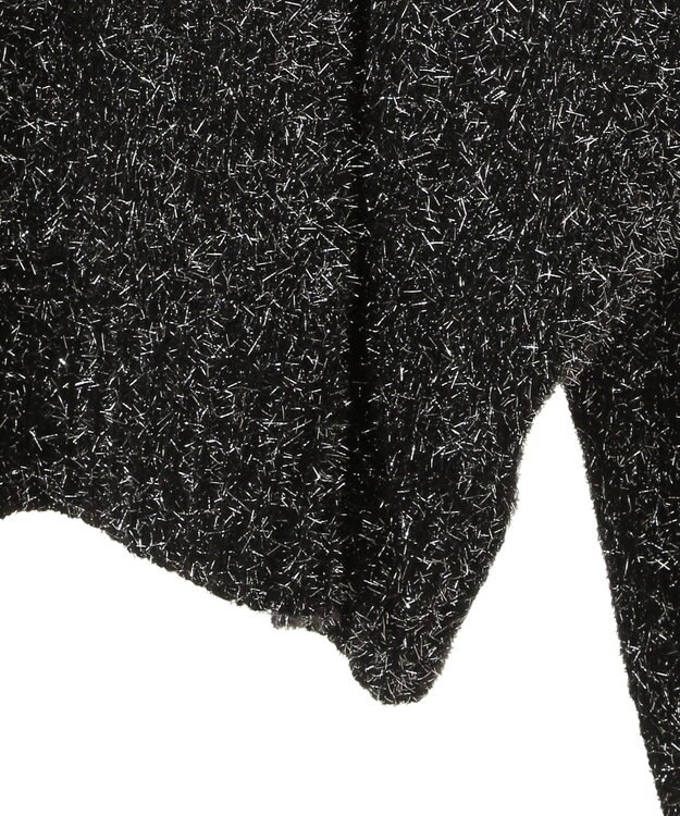 Green Parks ・Ｐｅｔｉｔ　Ｆｌｅｕｒ　ラメタートルニット Black