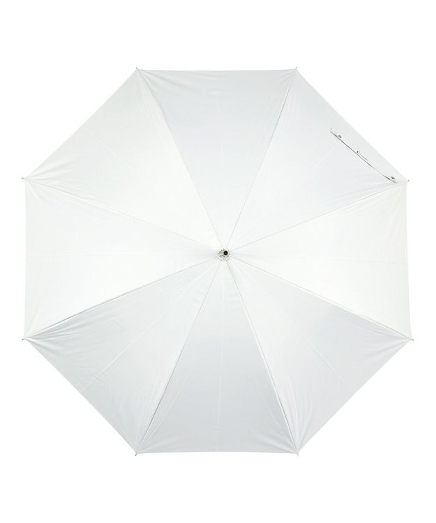 MOONBAT 断熱パラソル 二階建て 晴雨兼用 プレーン 60cm 大きめ 日傘 遮熱 遮光 UV ホワイト