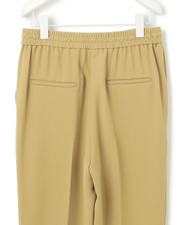 ICB 【洗える】ライトダブルクロス ドロストパンツ クレイベージュ系