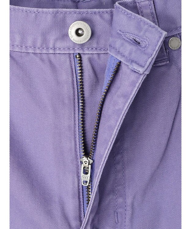 earth music&ecology カラーフレアパンツ Purple