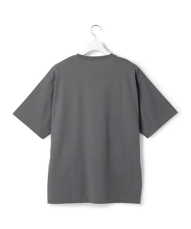 J.PRESS YORK STREET 【UNISEX】サイドポケット クルーネックTシャツ グレー系