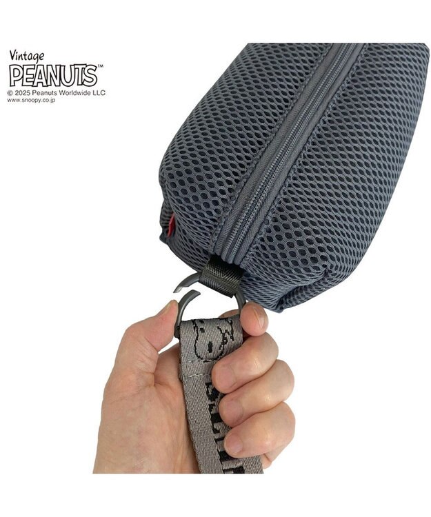 ROOTOTE 8434【スヌーピー】IP.ベビールー.ウエッファ.ピーナッツ-0K 02：グレー