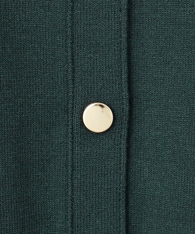 23区 【アンサンブル対応】ヴィスコースストレッチ カーディガン ダークグリーン系