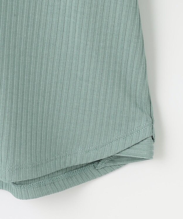 23区GOLF 飽きずに使えるベーシックアイテム【WOMEN】】 リブポロシャツ ライトグリーン系