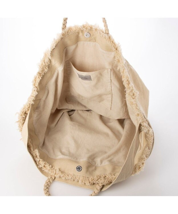 UNBILLION カシュカシュ cachecache / 2wayビッグデニムトート アイボリー