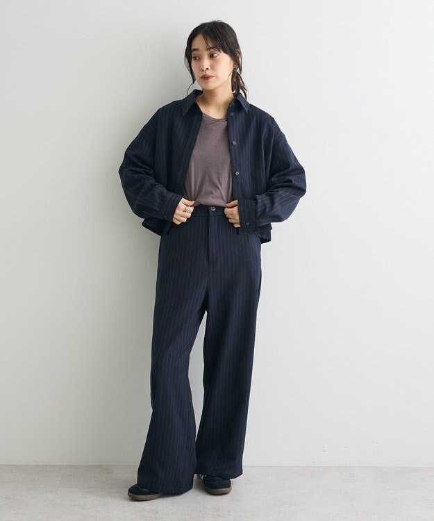 CRAFT STANDARD BOUTIQUE ストライプセットアップ Stripe Navy