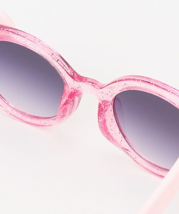 ANY KIDS キッズサングラス ピンク×リボン