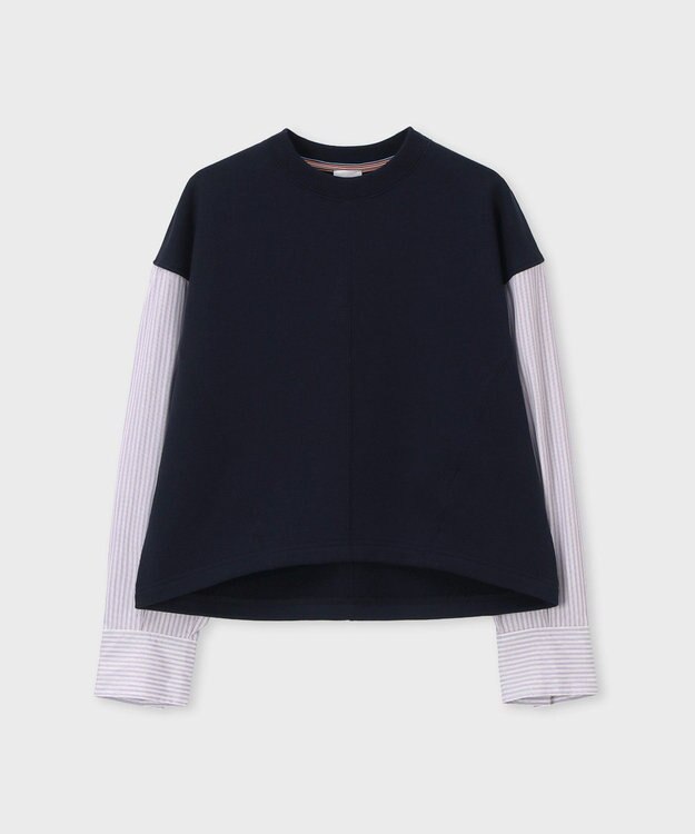 Paul Smith ドッキング スウェットシャツ ネイビー
