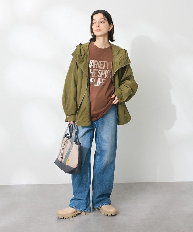 CRAFT STANDARD BOUTIQUE ドルマンコクーンマウンテンパーカー Khaki