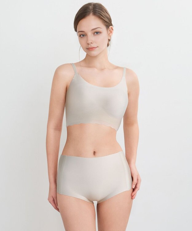 WACOAL 【GOCOCi ゴコチ】 ショーツ はきこみ丈あさめ まるでつけていないようなはきごこち ムレにくい フラット仕上げ CGG220とペア CGG510とペア PGG110 /ワコール アイボリー