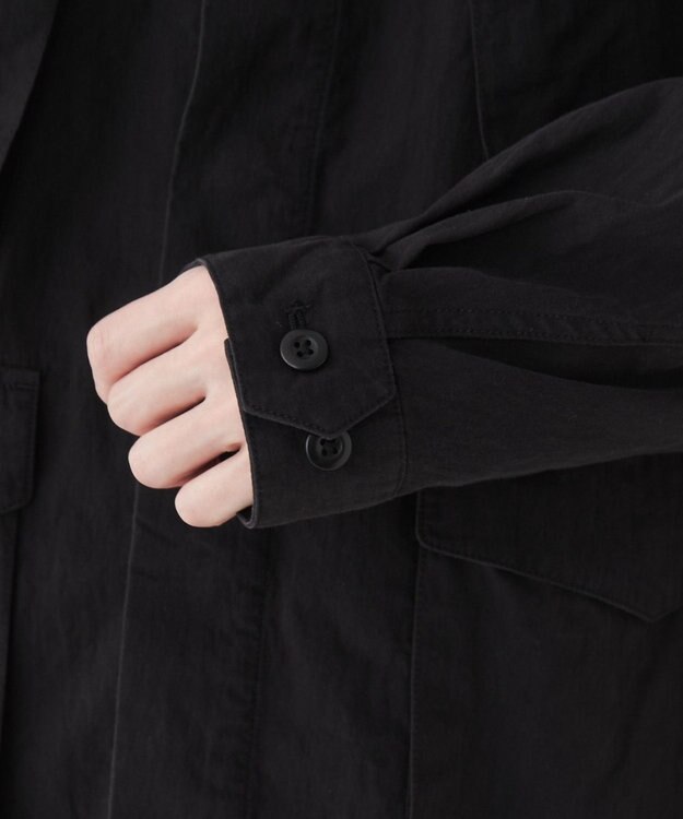 WEGO 【ユニセックス着用ITEM】ファティーグジャケット ブラック