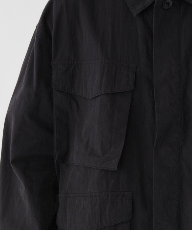 WEGO 【ユニセックス着用ITEM】ファティーグジャケット ブラック