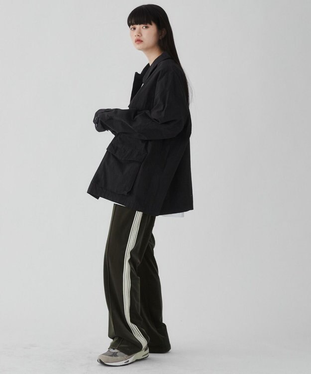 WEGO 【ユニセックス着用ITEM】ファティーグジャケット ブラック