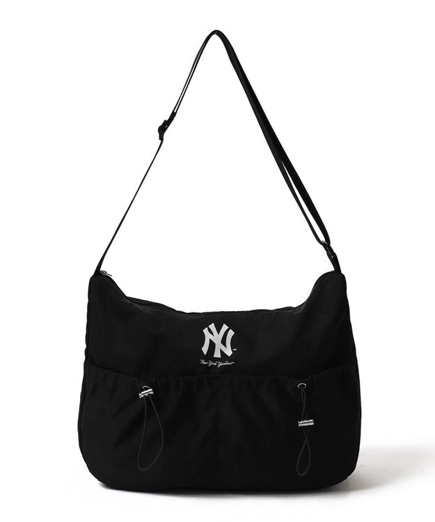 WEGO 【ユニセックス着用ITEM】別注MLBドロストポケットショルダー ブラック