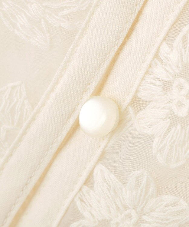 AMERICAN HOLIC 【前後2WAY】シアーレースブラウス Ivory